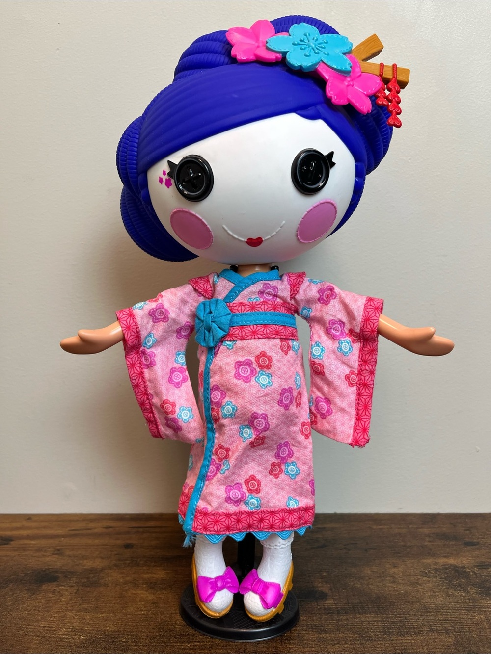 RARE Lalaloopsy Yuki Kimono Japanese Geisha Full Size Doll